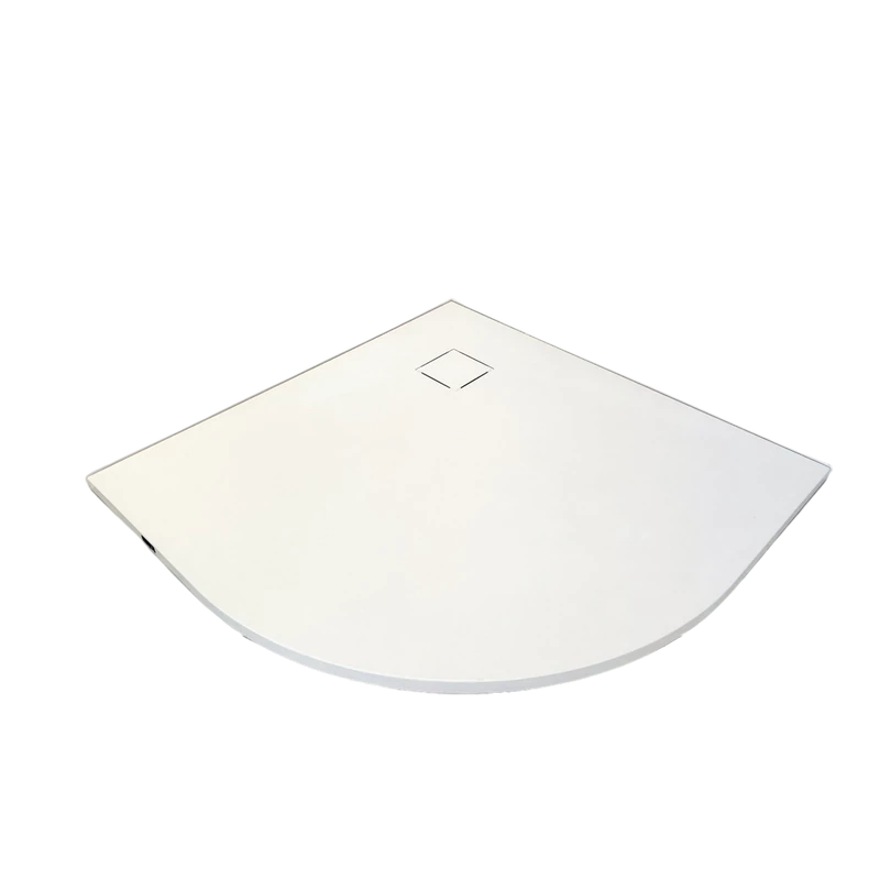Cagliari White 80x80x2,6 cm Kruhová, SMC sprchová vanička