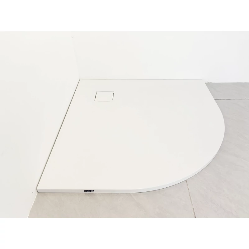 Cagliari White 80x80x2,6 cm Kruhová, SMC sprchová vanička
