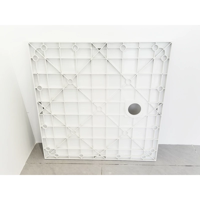 Cagliari White 80x100x2,6 cm Štvorcová, SMC sprchová vanička