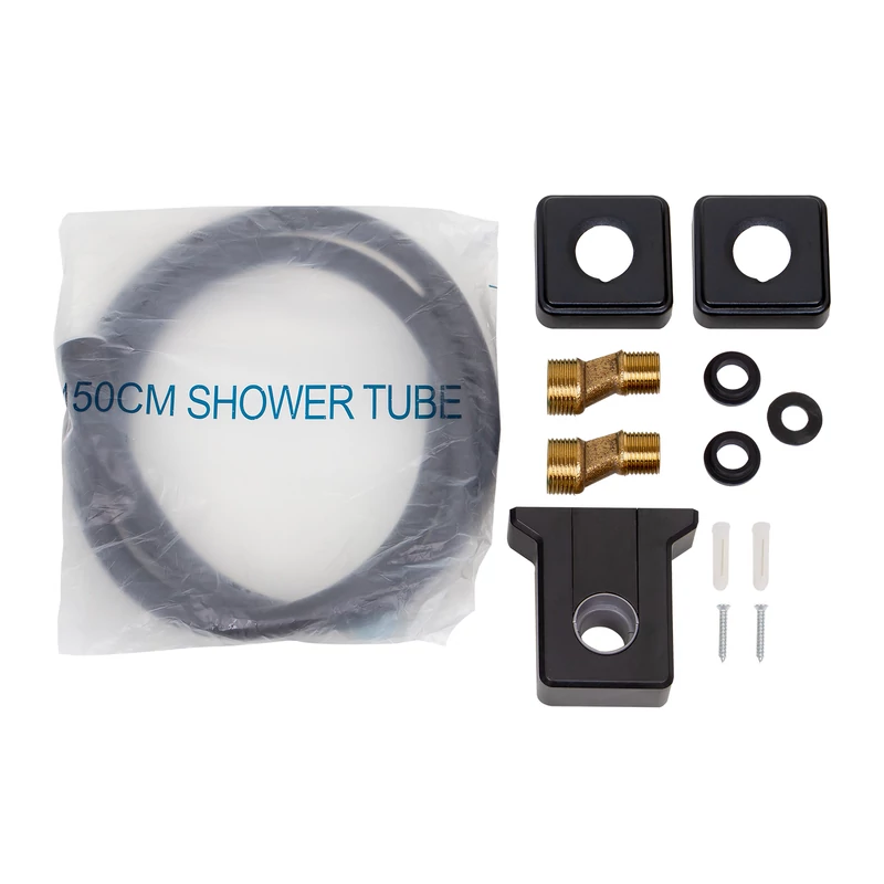 Tulle Black sprchová súprava s termostatickou batériou