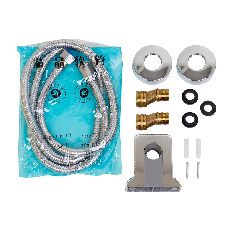 Tulle Eco Zestaw prysznicowy z półką na żel pod prysznic