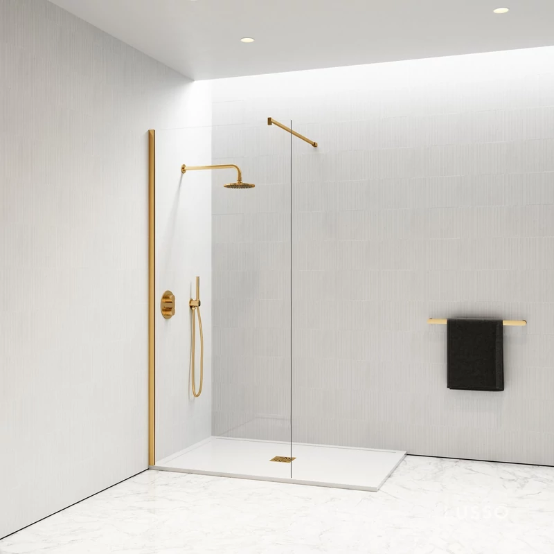 Walk-in Gold sprchová stena 80, 200cm, 8mm