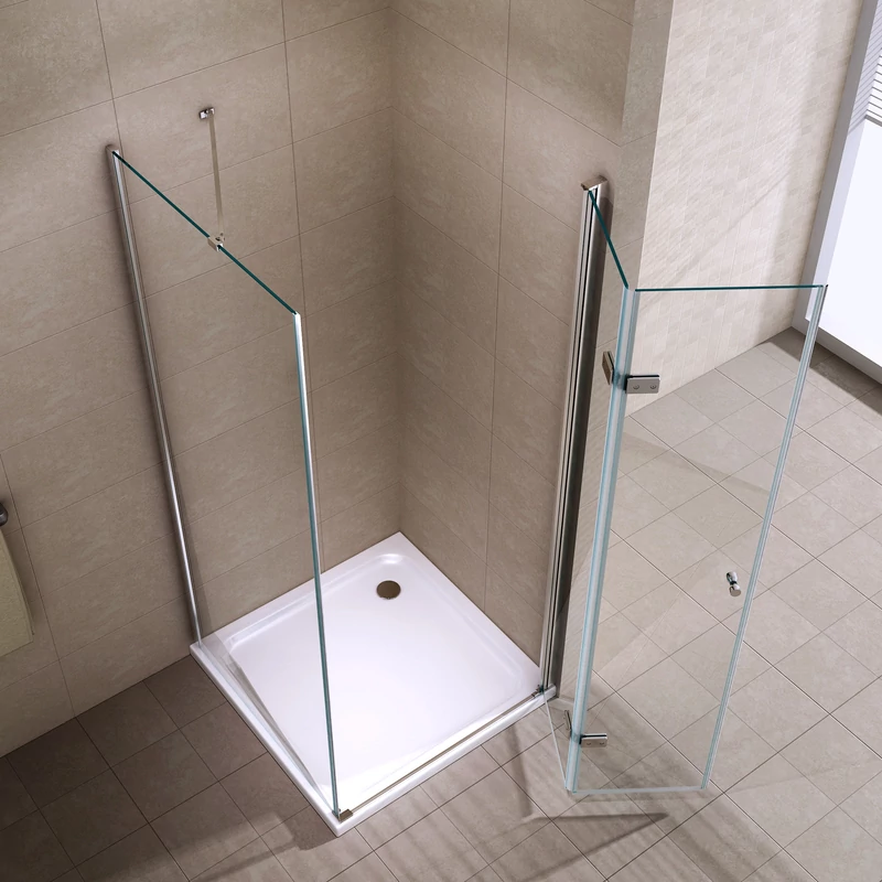 Cordoba Duo Sprchový kút 90x90, 195cm, 6mm