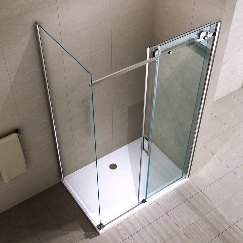 BELVER DUO sprchový kút 90x90, 100x100 195cm, 6mm