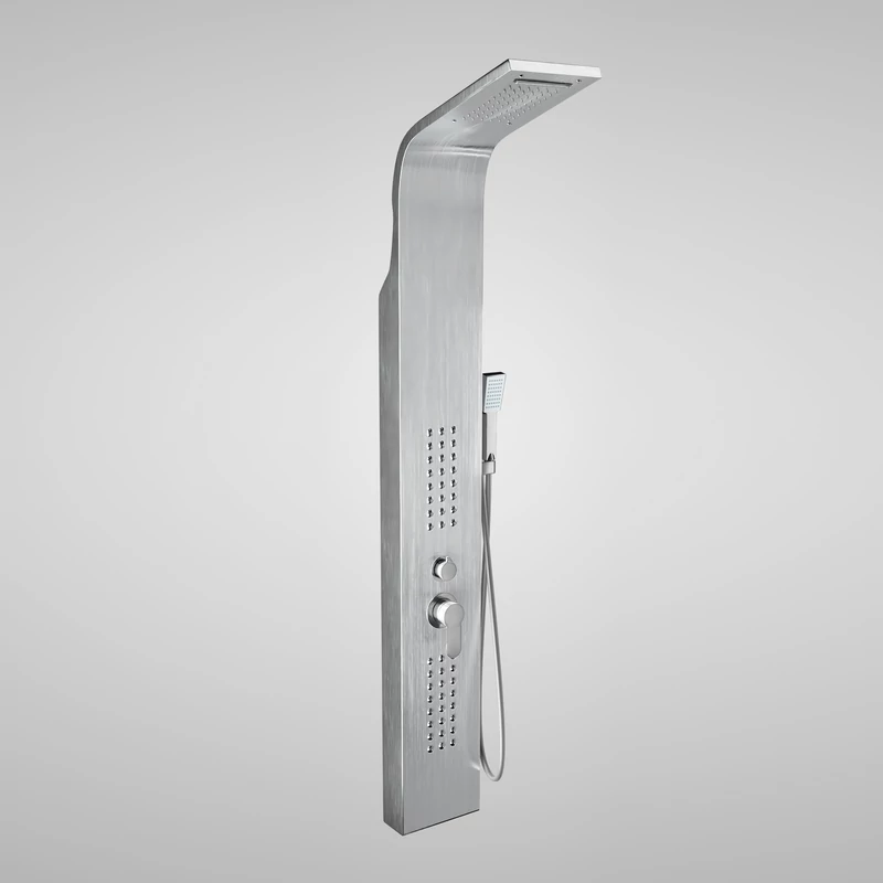 Alegre Silver Sprchový panel, z nerezové oceli