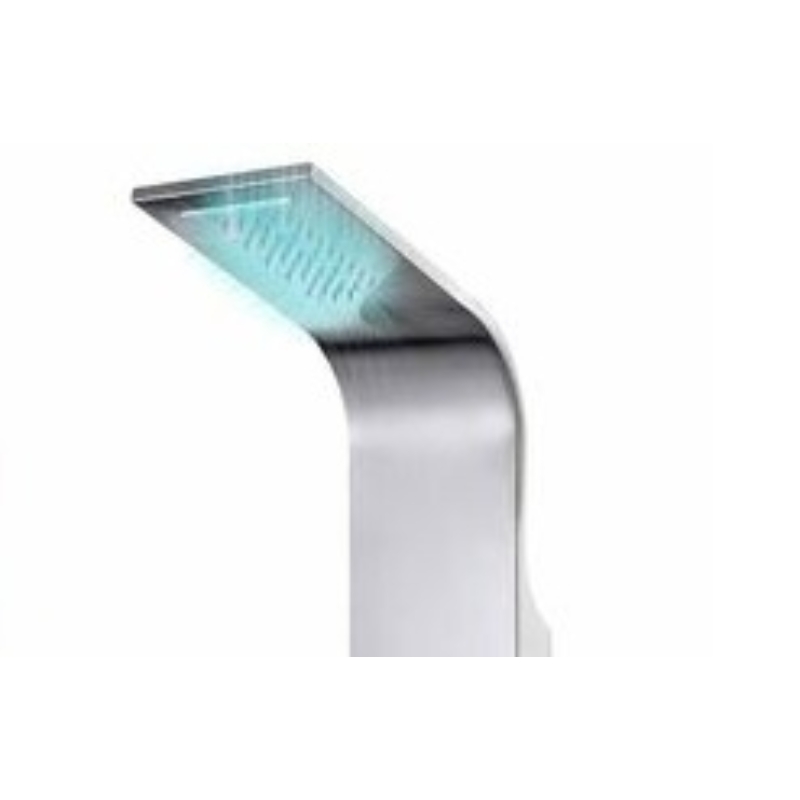 Verona SILVER sprchový panel, nehrdzavejúca oceľ LED