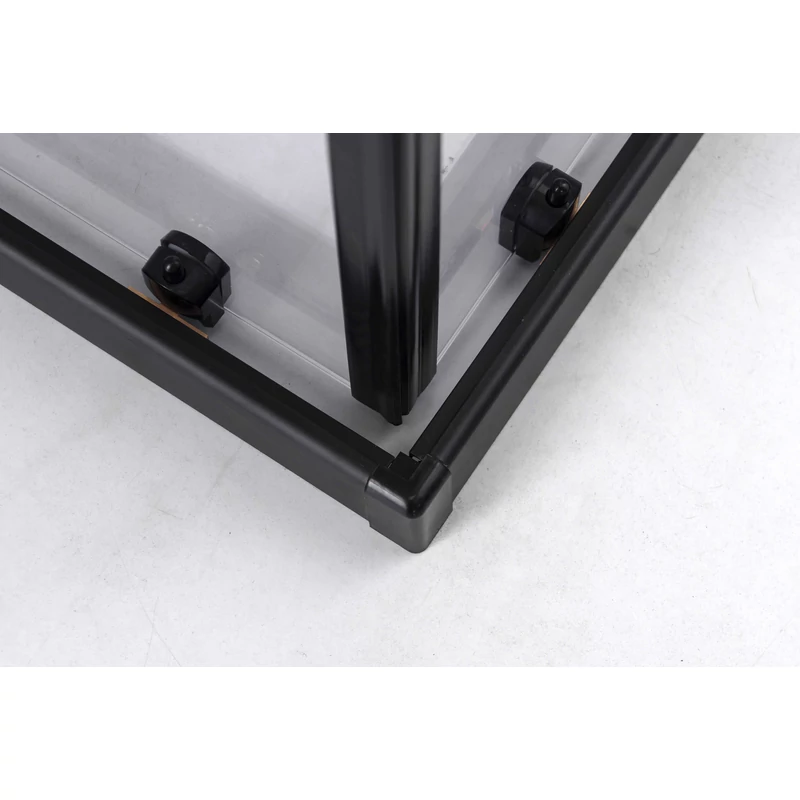 Toulon 6mm Black Sprchový kút 70*70 190cm