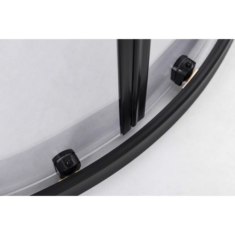 Avignon 6mm Black zakrivený Sprchový kút 70*70 190cm