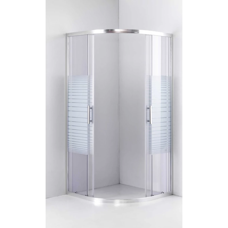 Avignon 6mm White zakrivený Sprchový kút 70*70 190cm